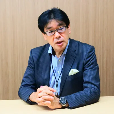 コベルコシステム株式会社  常務執行役員  産業ソリューション事業部長 内野 輝男